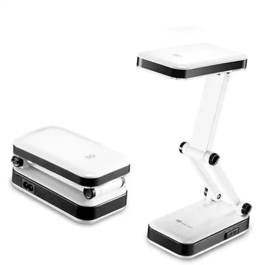 DP Led Light Rechargeable and Fashionable Folding Design SMD LED Desk Lamp Led Dual Purpose - Pink