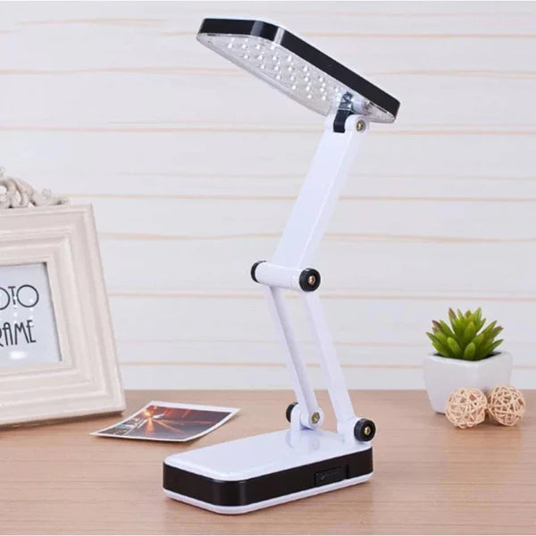DP Led Light Rechargeable and Fashionable Folding Design SMD LED Desk Lamp Led Dual Purpose - Pink