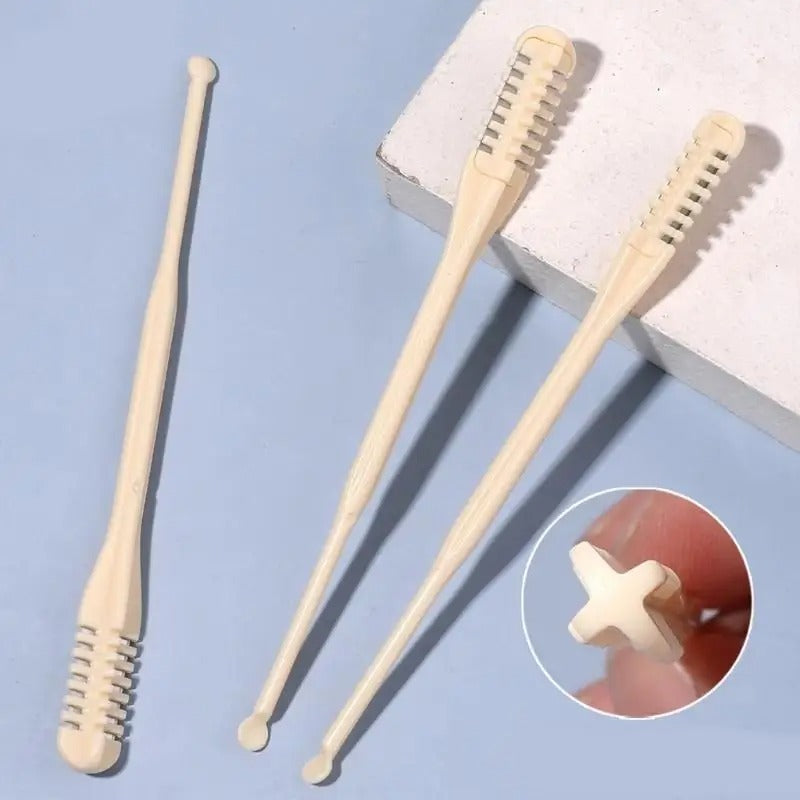 Pack of 1 Double-Sided Manual Nose Hair Trimmers – Safe & Painless Grooming Tool for Men & Women