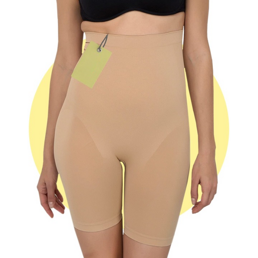 Lower Half Body Shaper Seamless High Waist Slimming Tummy Control Shapewear For Women (3XL Black)